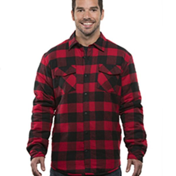 Adult Quilted Flannel Jacket Thumbnail
