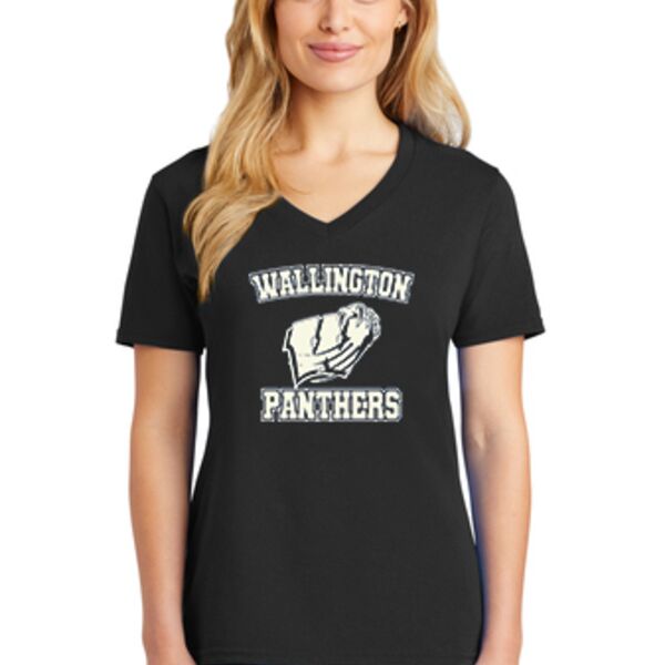 Ladies Core Cotton V Neck Tee Thumbnail