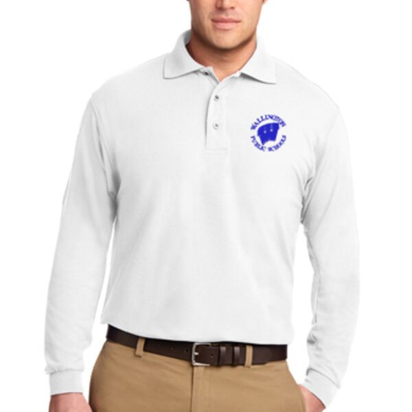 Silk Touch™ Long Sleeve Polo Thumbnail