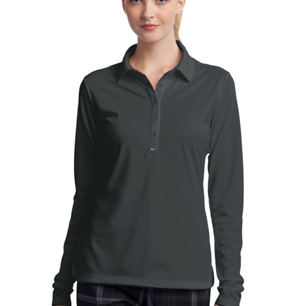MPS Ladies Long Sleeve Dri FIT Stretch Tech Polo Thumbnail