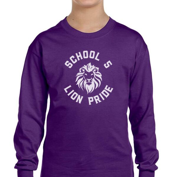 Heavy Cotton™ Youth Long Sleeve T-Shirt (3rd Grade) Thumbnail