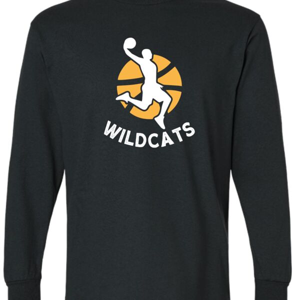 Ultra Cotton® Long Sleeve T-Shirt (ADULT)_Wildcats Mens Thumbnail