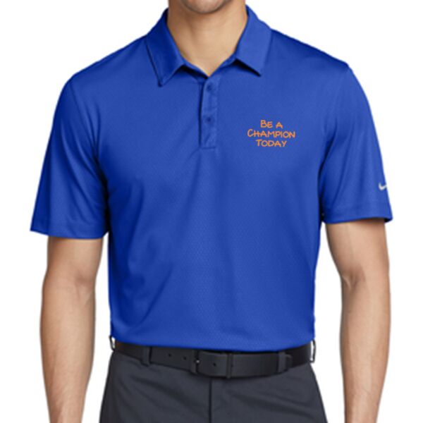 Dri FIT Embossed Tri Blade Polo Thumbnail